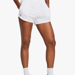 Under Armour Women's White Athletic Shorts